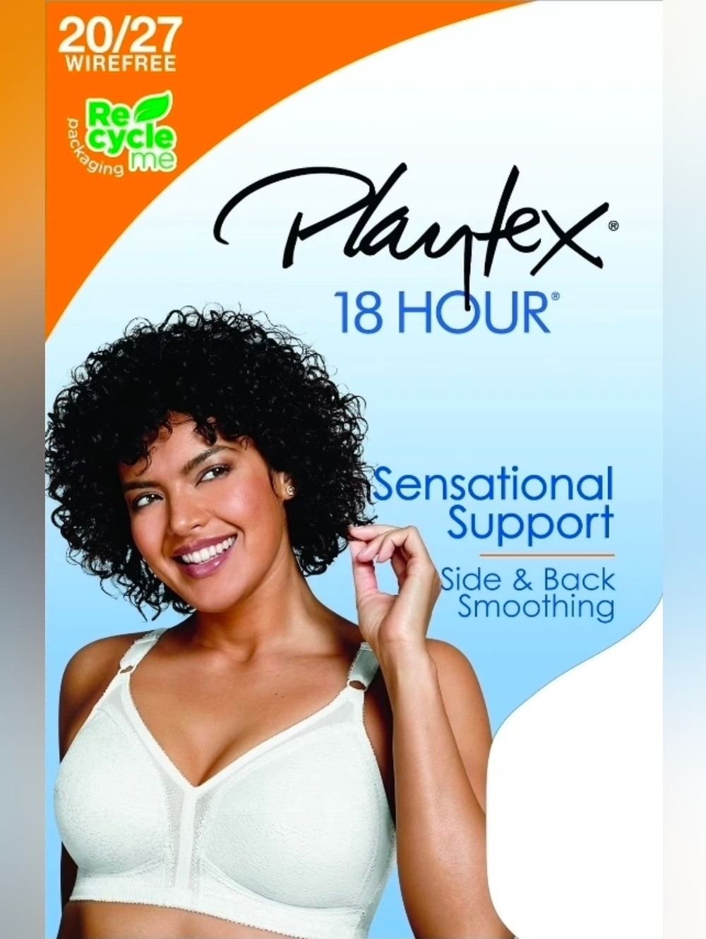 Playtex 48DD Bra 18 Hour truSUPPORT Wirefree • NEW!